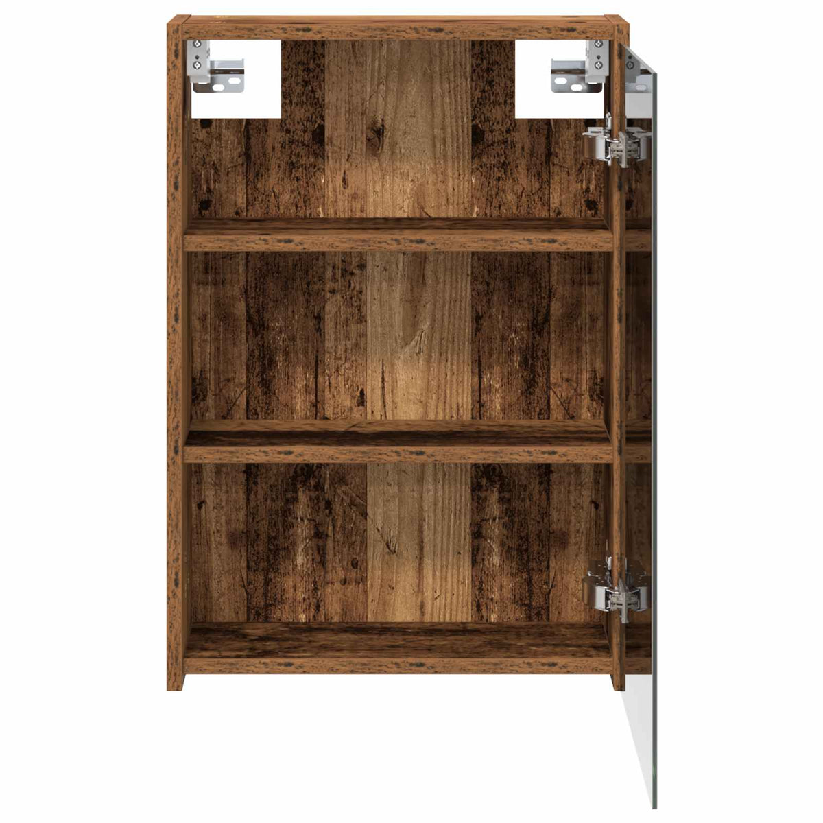 Kupaonski ormar s ogledalom Zidne Staro drvo 43 x 16 x 62.5 cm