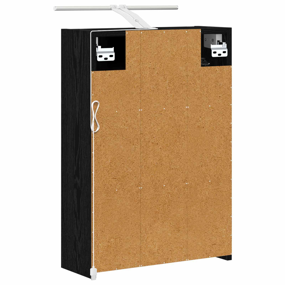 Kupaonski ormar s ogledalom Zidne Crni hrast 43 x 16 x 62.5 cm