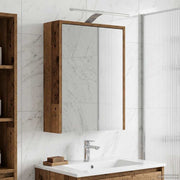 Kupaonski ormar s ogledalom Zidne Staro drvo 43 x 16 x 62.5 cm