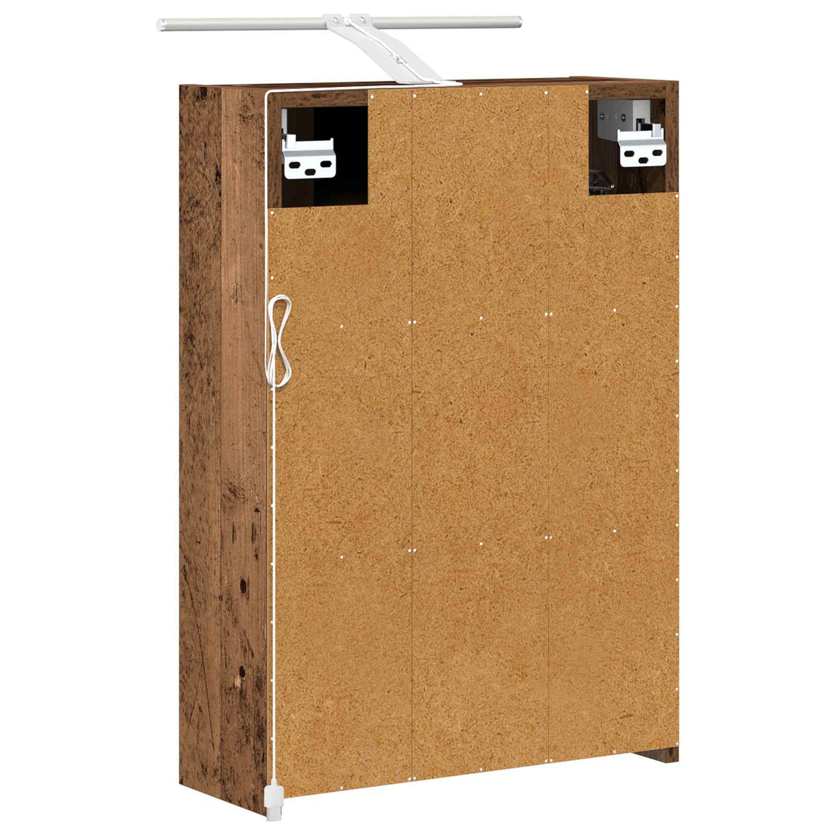 Kupaonski ormar s ogledalom Zidne Staro drvo 43 x 16 x 62.5 cm