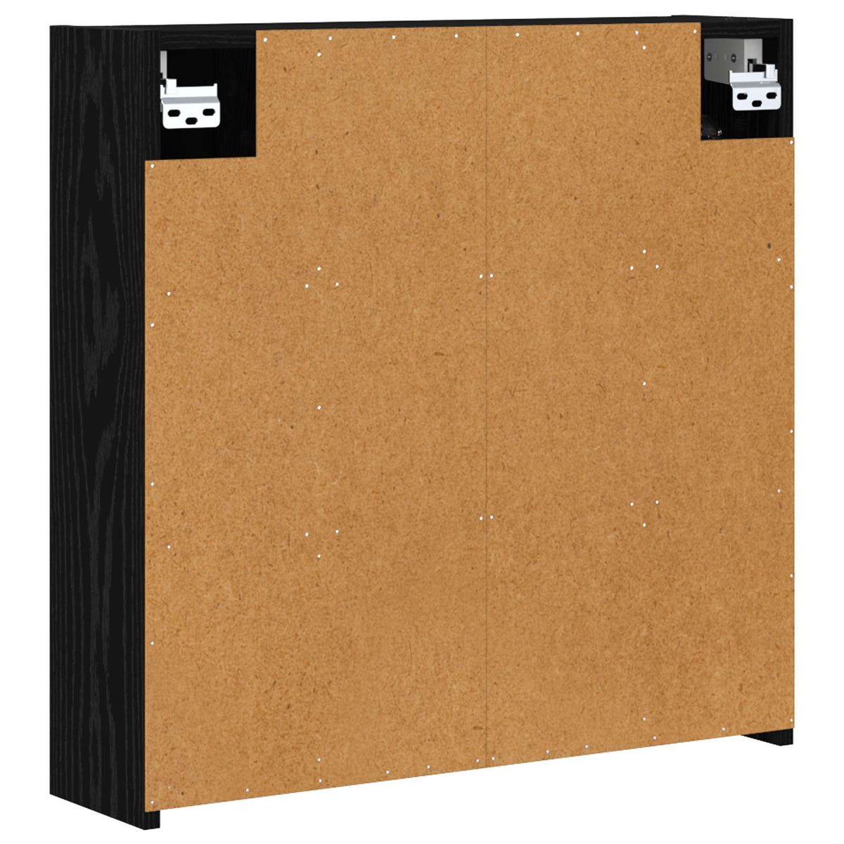 Kupaonski ormar s ogledalom Crni hrast 63,5 x 16 x 62,5 cm