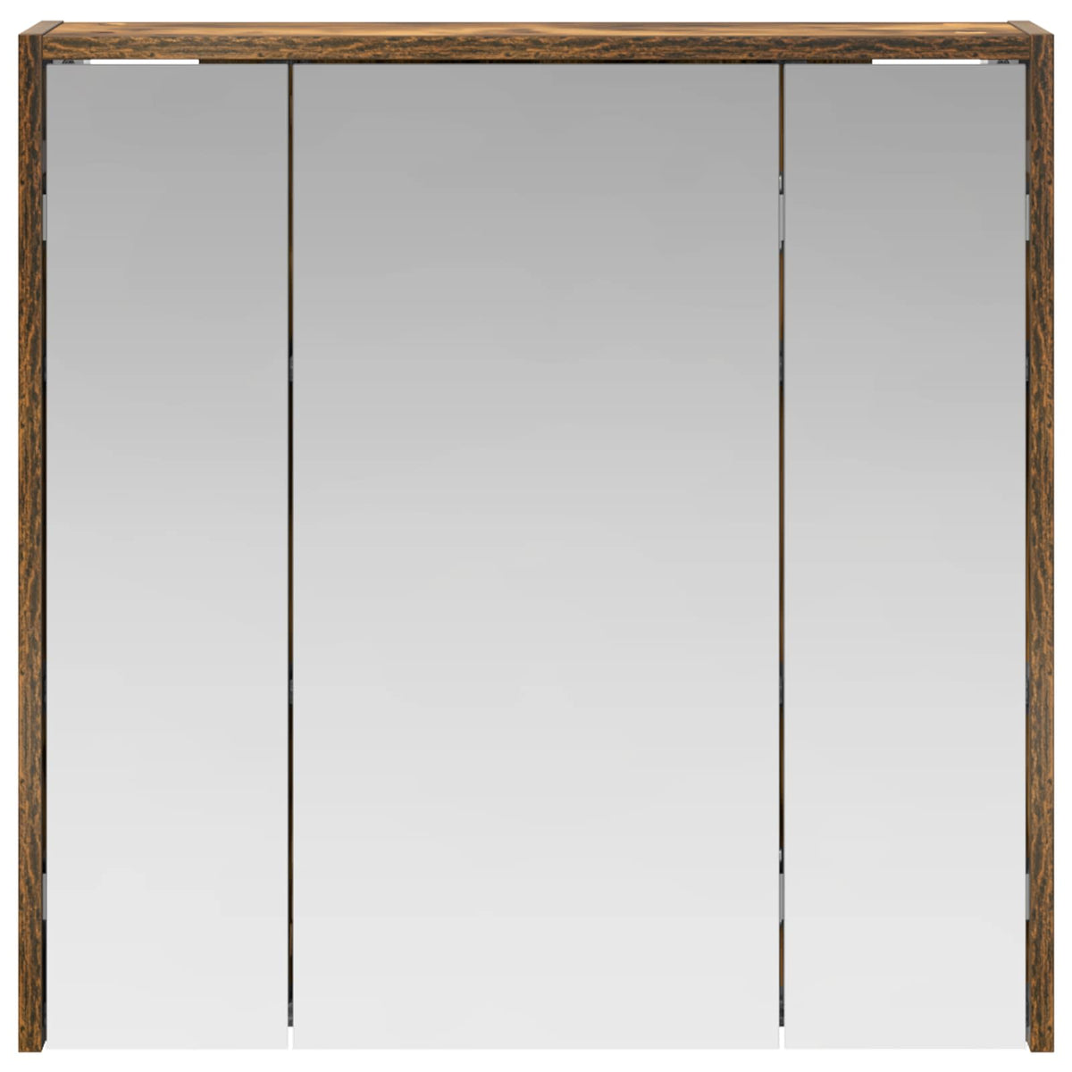 Kupaonski ormar s ogledalom Dimljeni hrast 63,5 x 16 x 62,5 cm