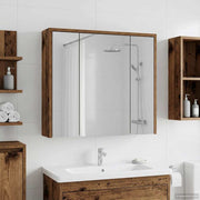 Kupaonski ormar s ogledalom Staro drvo 63,5 x 16 x 62,5 cm