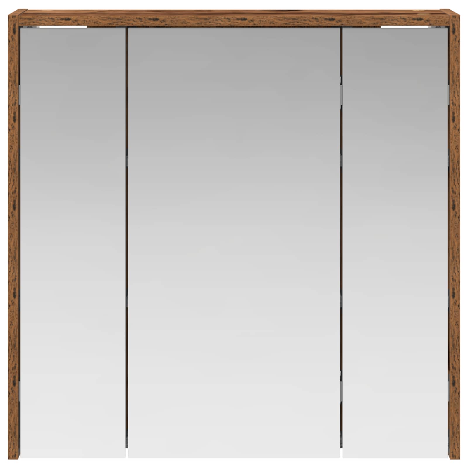 Kupaonski ormar s ogledalom Staro drvo 63,5 x 16 x 62,5 cm