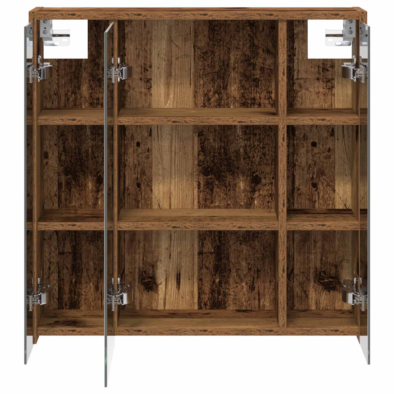 Kupaonski ormar s ogledalom Staro drvo 63,5 x 16 x 62,5 cm