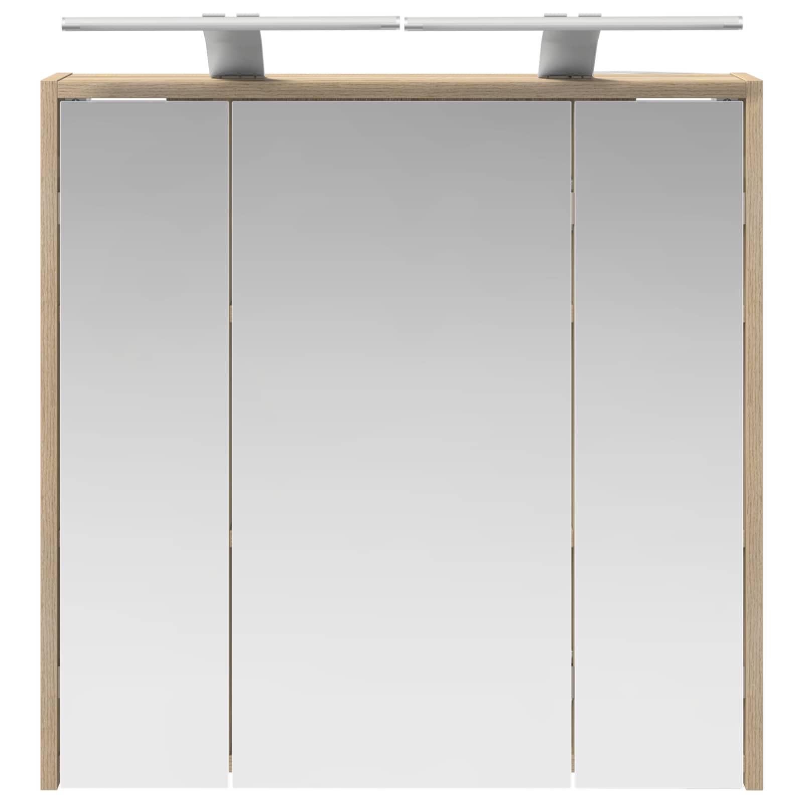 Kupaonski ormar s ogledalom Sonoma hrast 63,5 x 16 x 62,5 cm