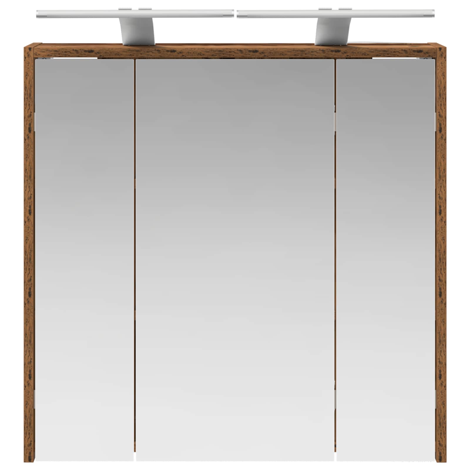 Kupaonski ormar s ogledalom Staro drvo 63,5 x 16 x 62,5 cm