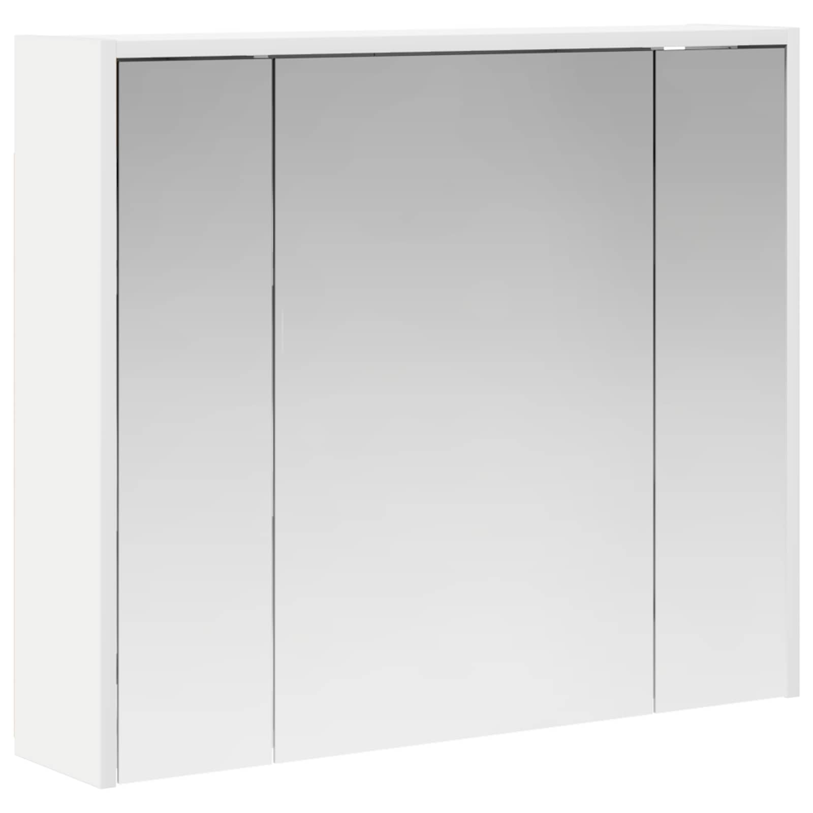 Kupaonski ormar s ogledalom Bijelo 73,5 x 16 x 62,5 cm