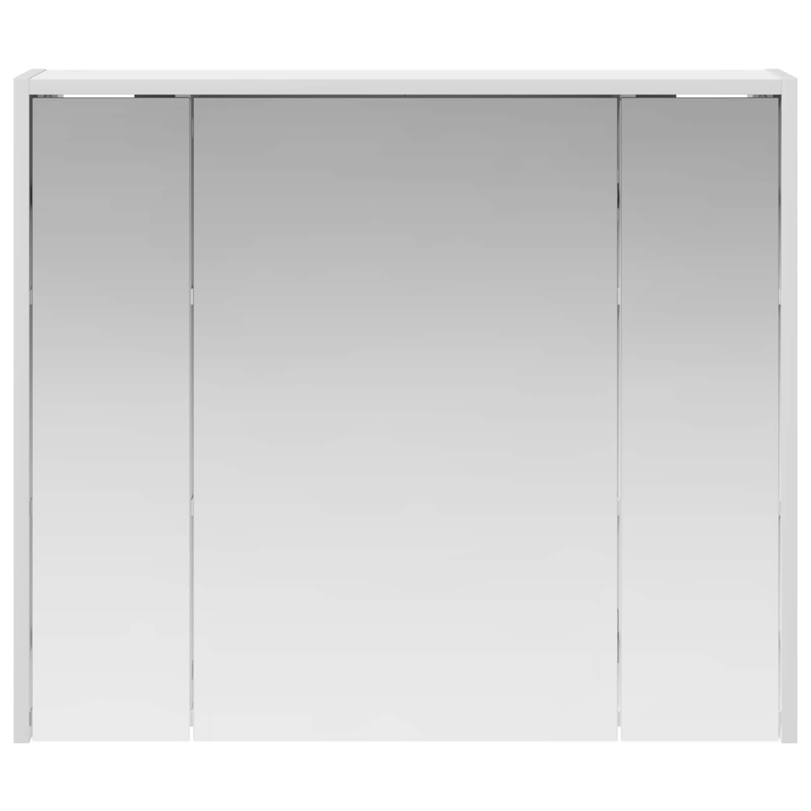 Kupaonski ormar s ogledalom Bijelo 73,5 x 16 x 62,5 cm