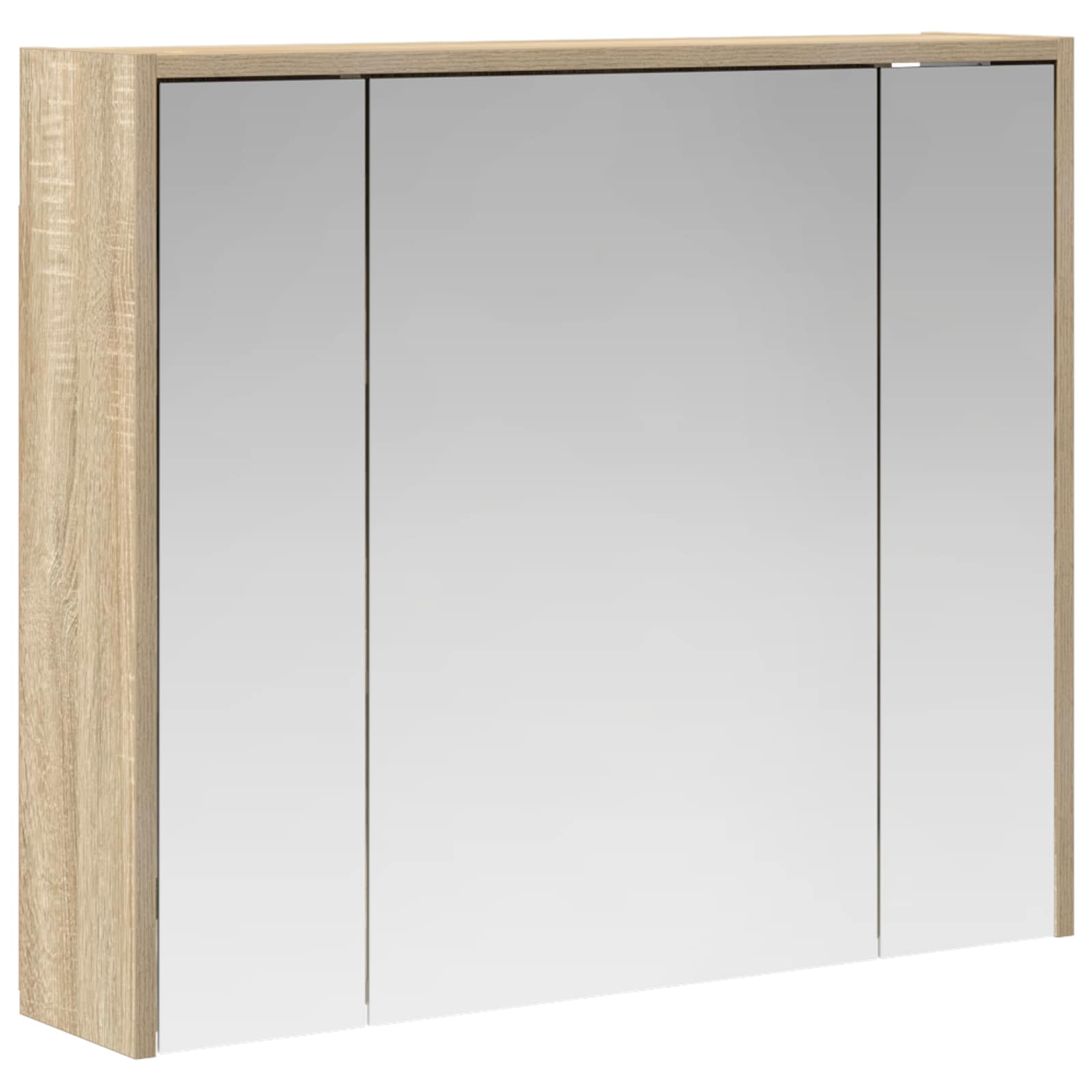 Kupaonski ormar s ogledalom Sonoma hrast 73,5 x 16 x 62,5 cm
