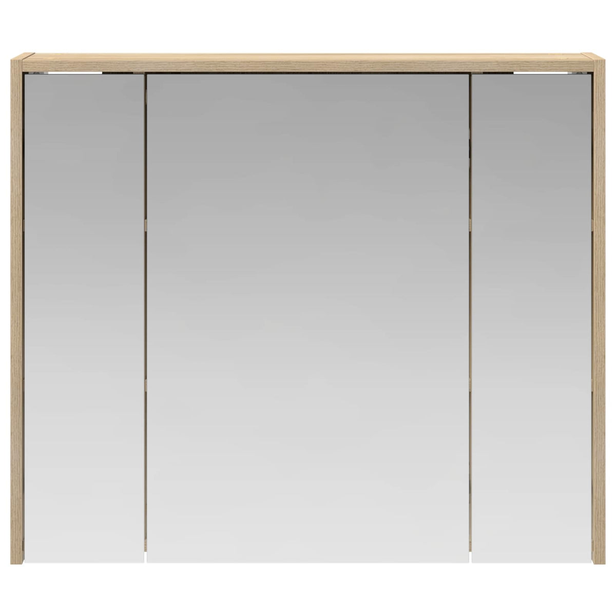Kupaonski ormar s ogledalom Sonoma hrast 73,5 x 16 x 62,5 cm