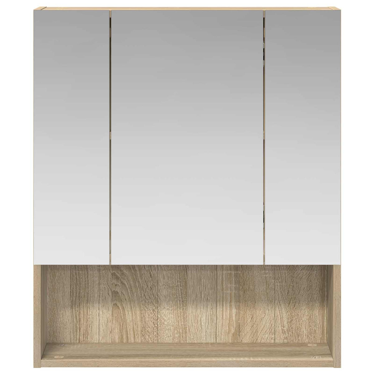 Kupaonski ormar s ogledalom Sonoma hrast 60 x 14.5 x 70 cm