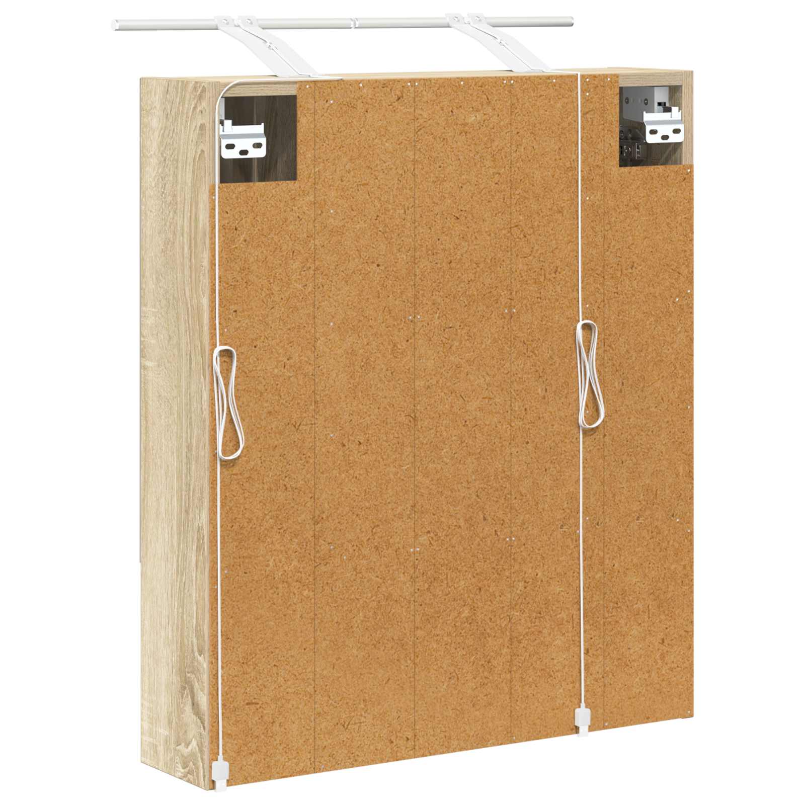 Kupaonski ormar s ogledalom Sonoma hrast 60 x 14.5 x 70 cm