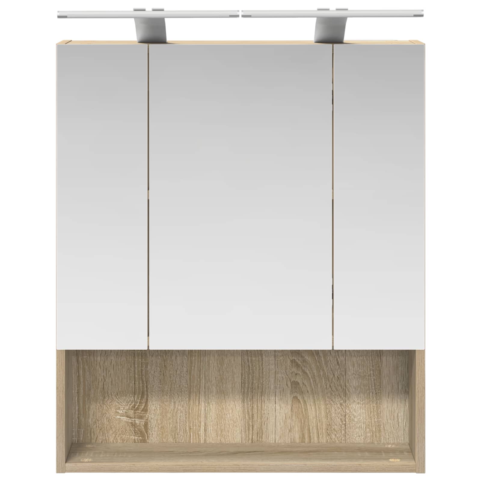 Kupaonski ormar s ogledalom Sonoma hrast 60 x 14.5 x 70 cm