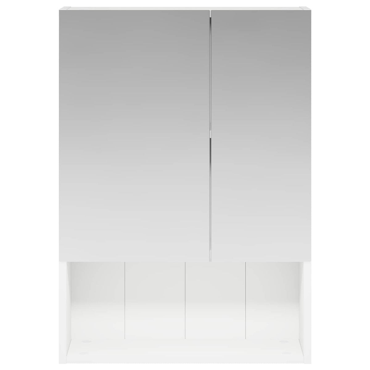 Kupaonski ormar s ogledalom Bijelo 50 x 14,5 x 70 cm