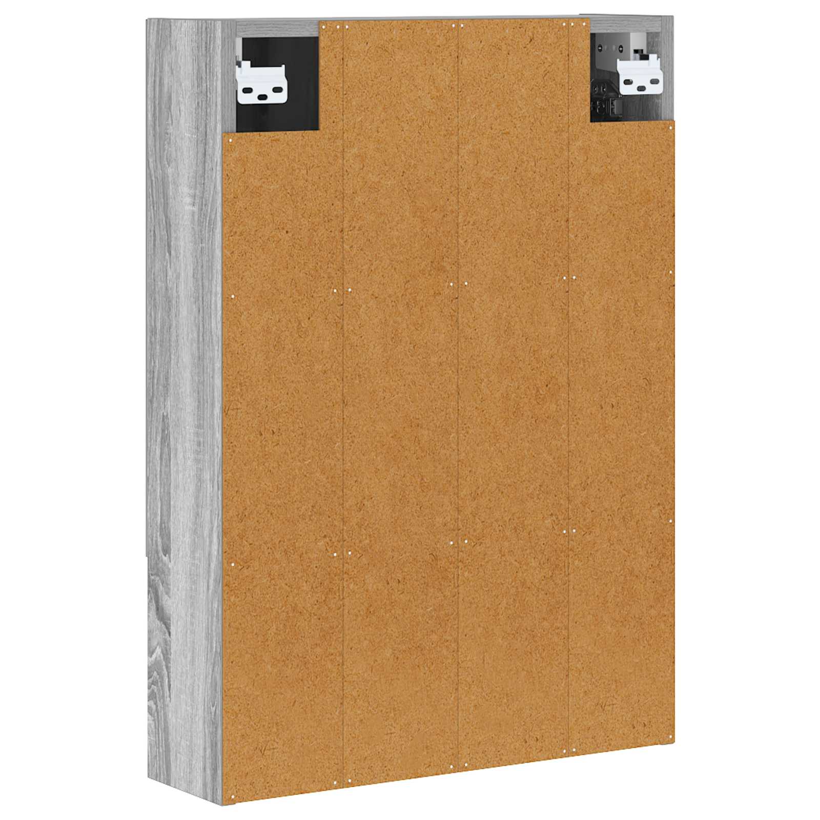 Kupaonski ormar s ogledalom Zidne Siva Sonoma 50 x 14,5 x 70 cm