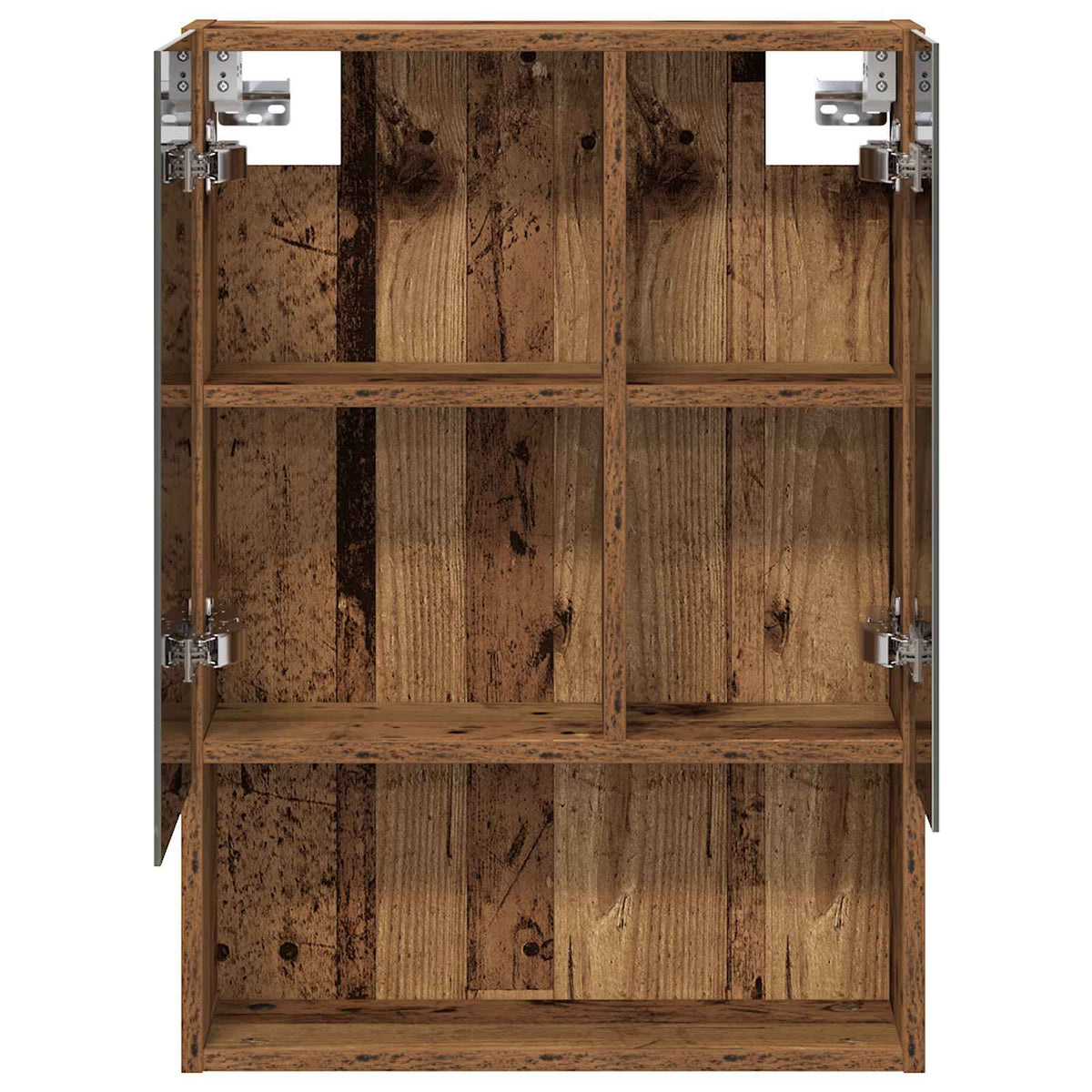 Kupaonski ormar s ogledalom Staro drvo 50 x 14,5 x 70 cm