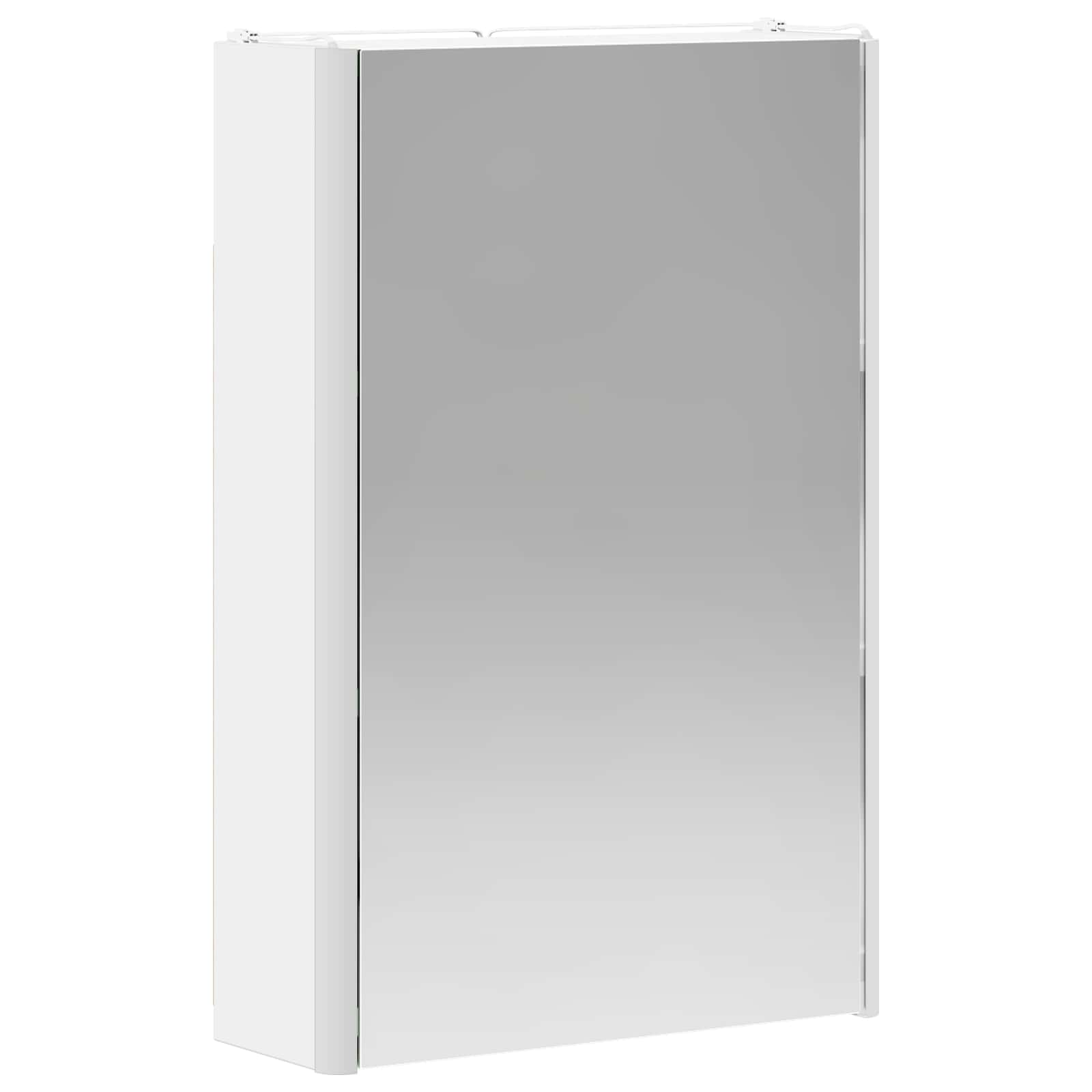 Kupaonski ormar s ogledalom Bijelo 33 x 11,5 x 50 cm