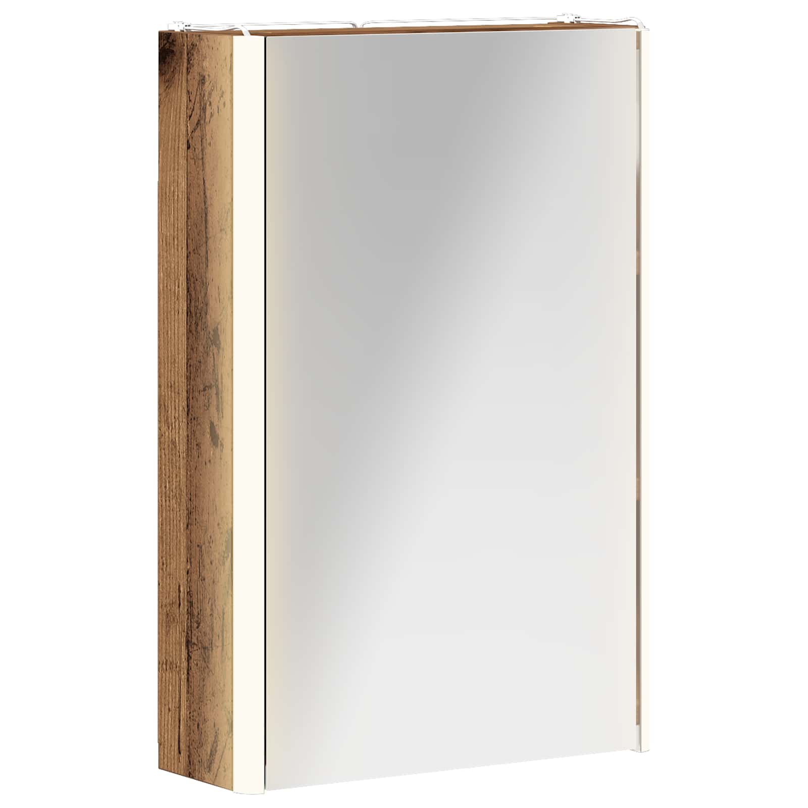 Kupaonski ormar s ogledalom Staro drvo 33 x 11,5 x 50 cm