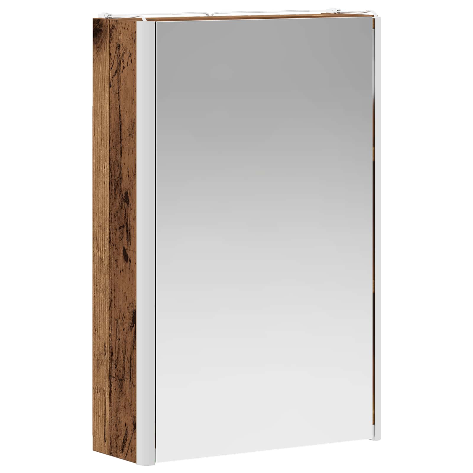 Kupaonski ormar s ogledalom Staro drvo 33 x 11,5 x 50 cm