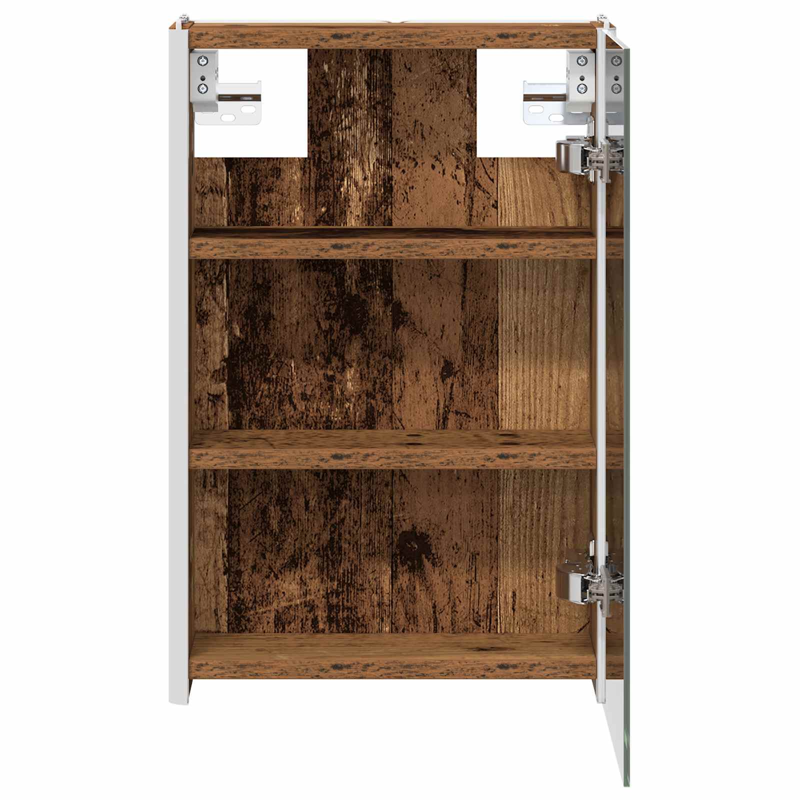 Kupaonski ormar s ogledalom Staro drvo 33 x 11,5 x 50 cm