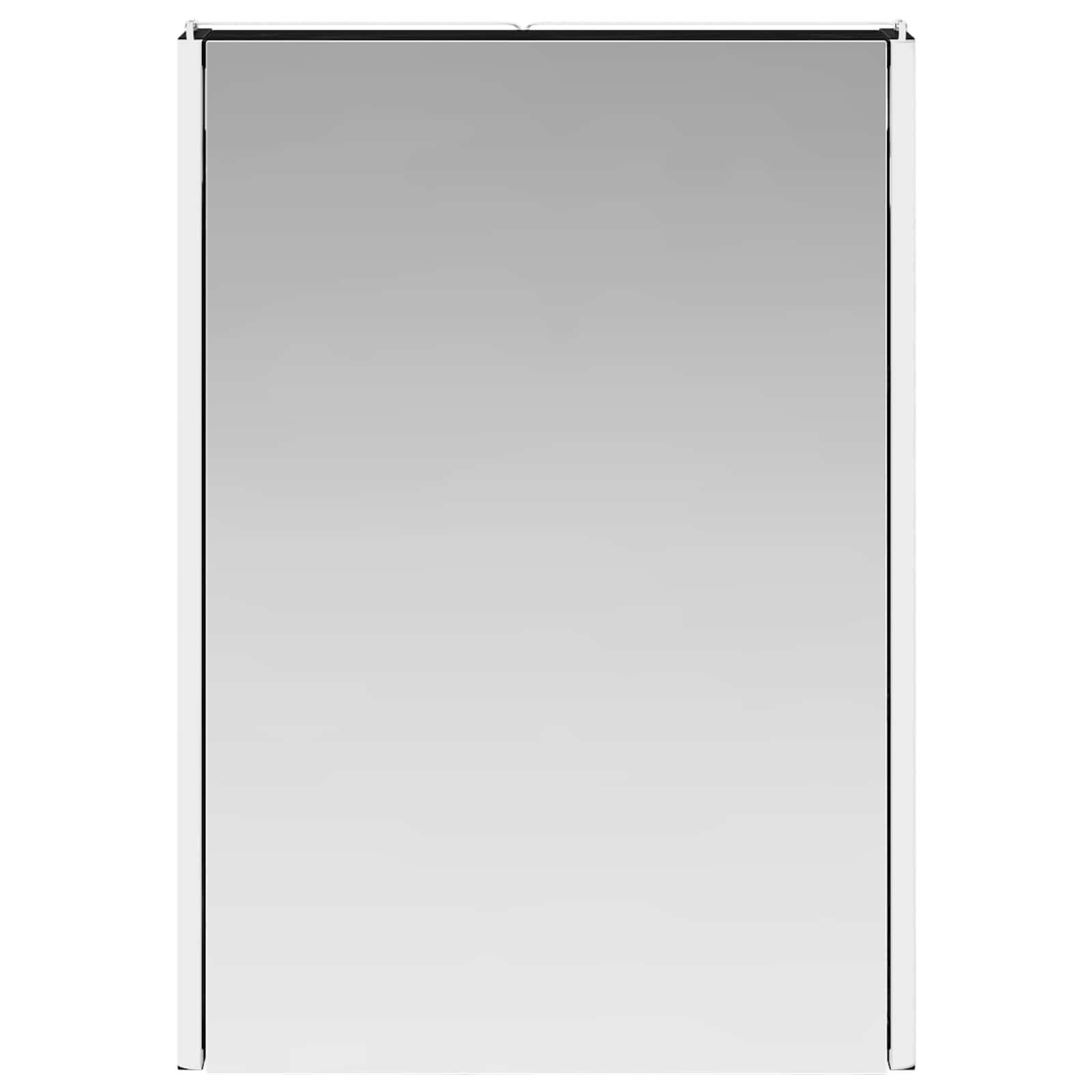 Kupaonski ormar s ogledalom Crni hrast 43 x 11,5 x 60,5 cm