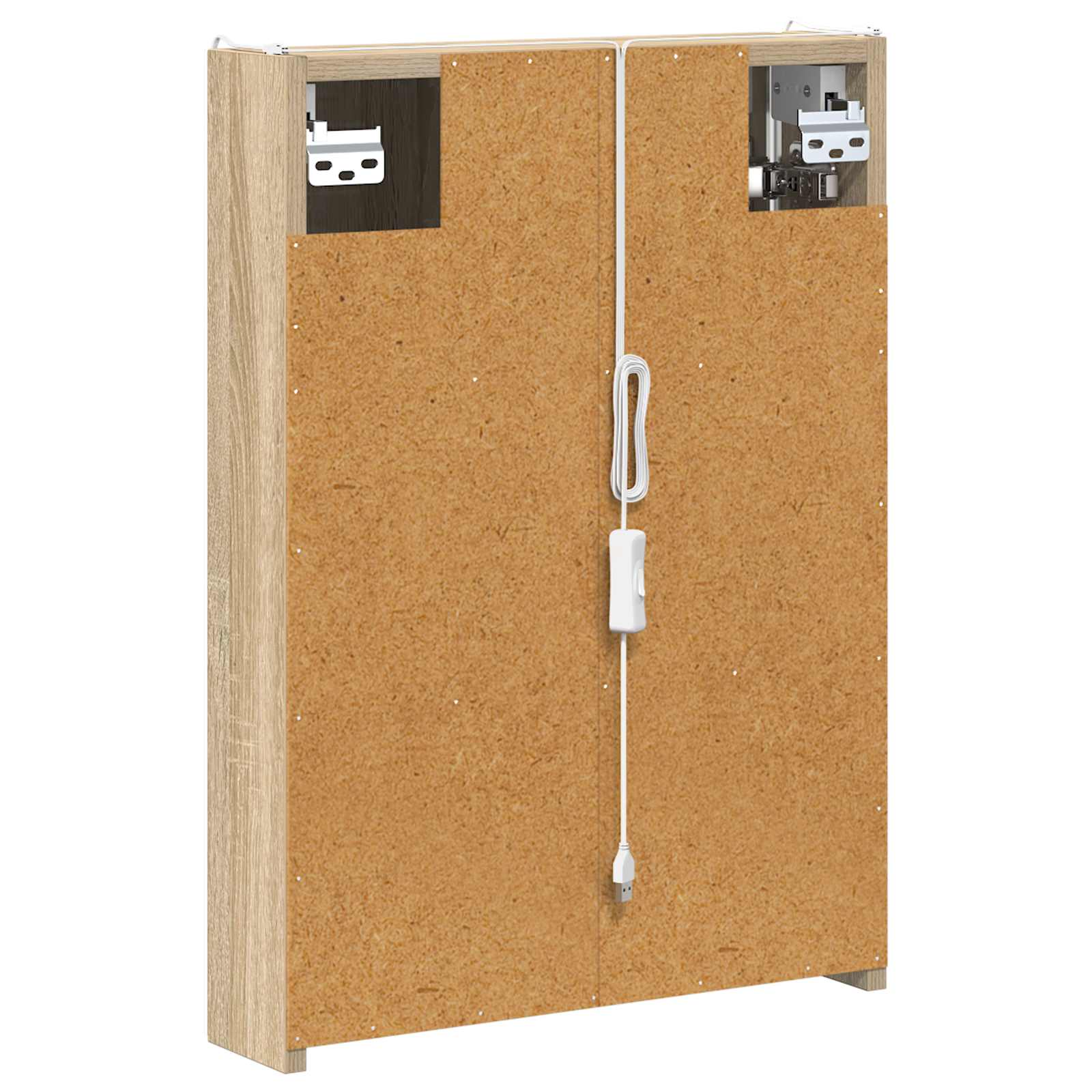 Kupaonski ormar s ogledalom Sonoma hrast 43 x 11,5 x 60,5 cm