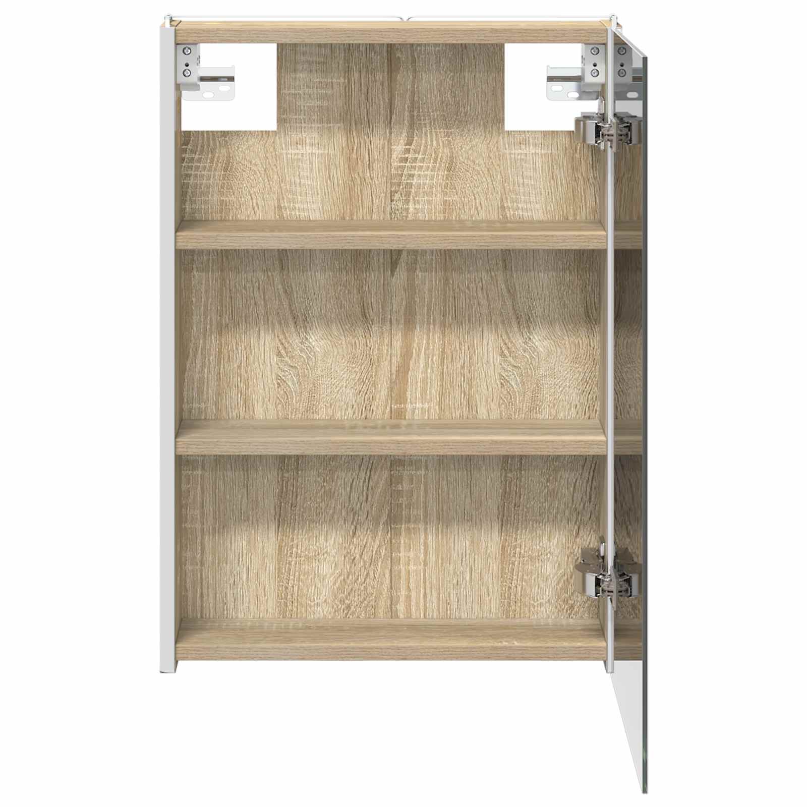 Kupaonski ormar s ogledalom Sonoma hrast 43 x 11,5 x 60,5 cm