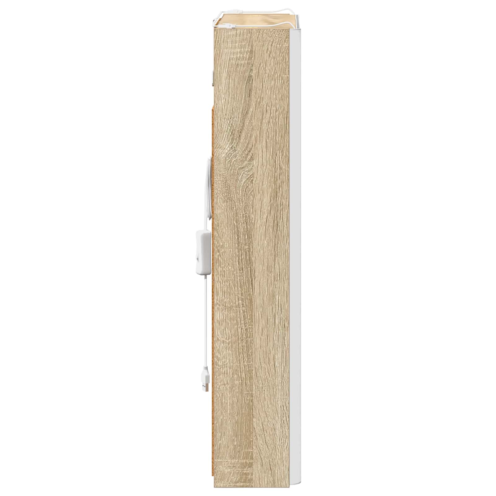 Kupaonski ormar s ogledalom Sonoma hrast 43 x 11,5 x 60,5 cm