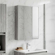 Kupaonski ormar s ogledalom Siva Sonoma 43 x 11,5 x 60,5 cm