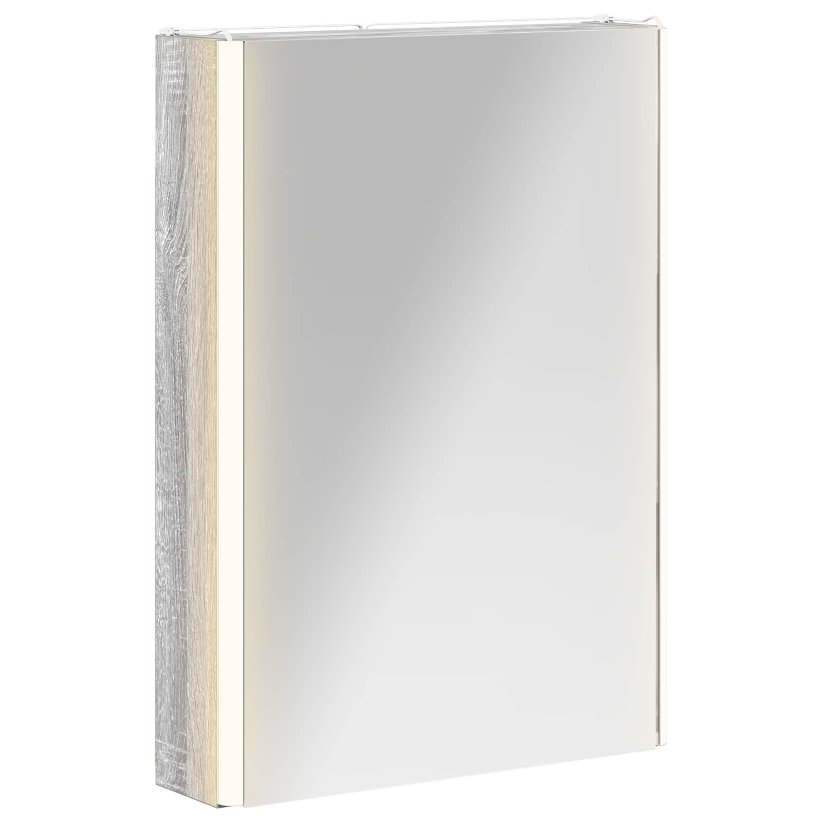 Kupaonski ormar s ogledalom Siva Sonoma 43 x 11,5 x 60,5 cm