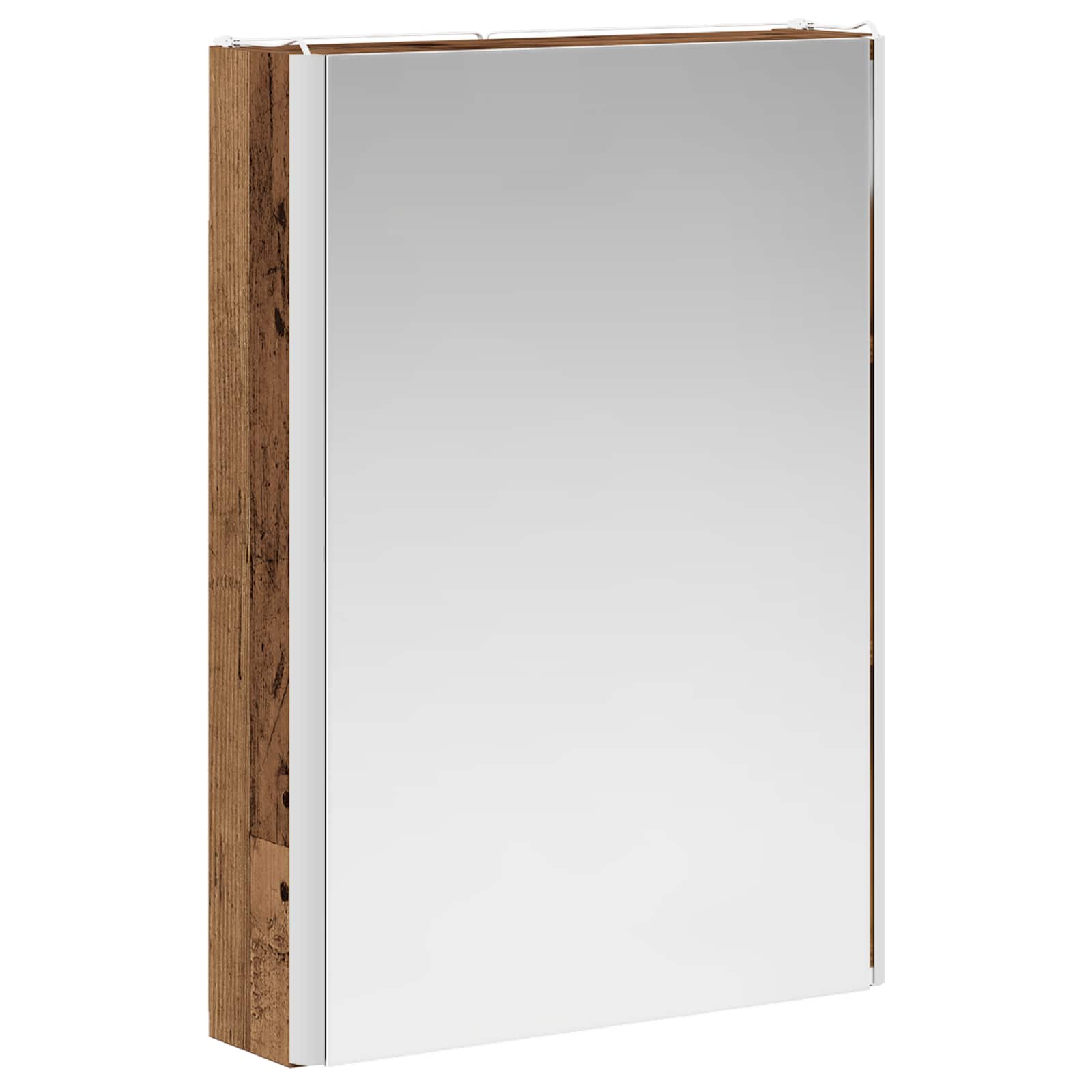 Kupaonski ormar s ogledalom Staro drvo 43 x 11,5 x 60,5 cm