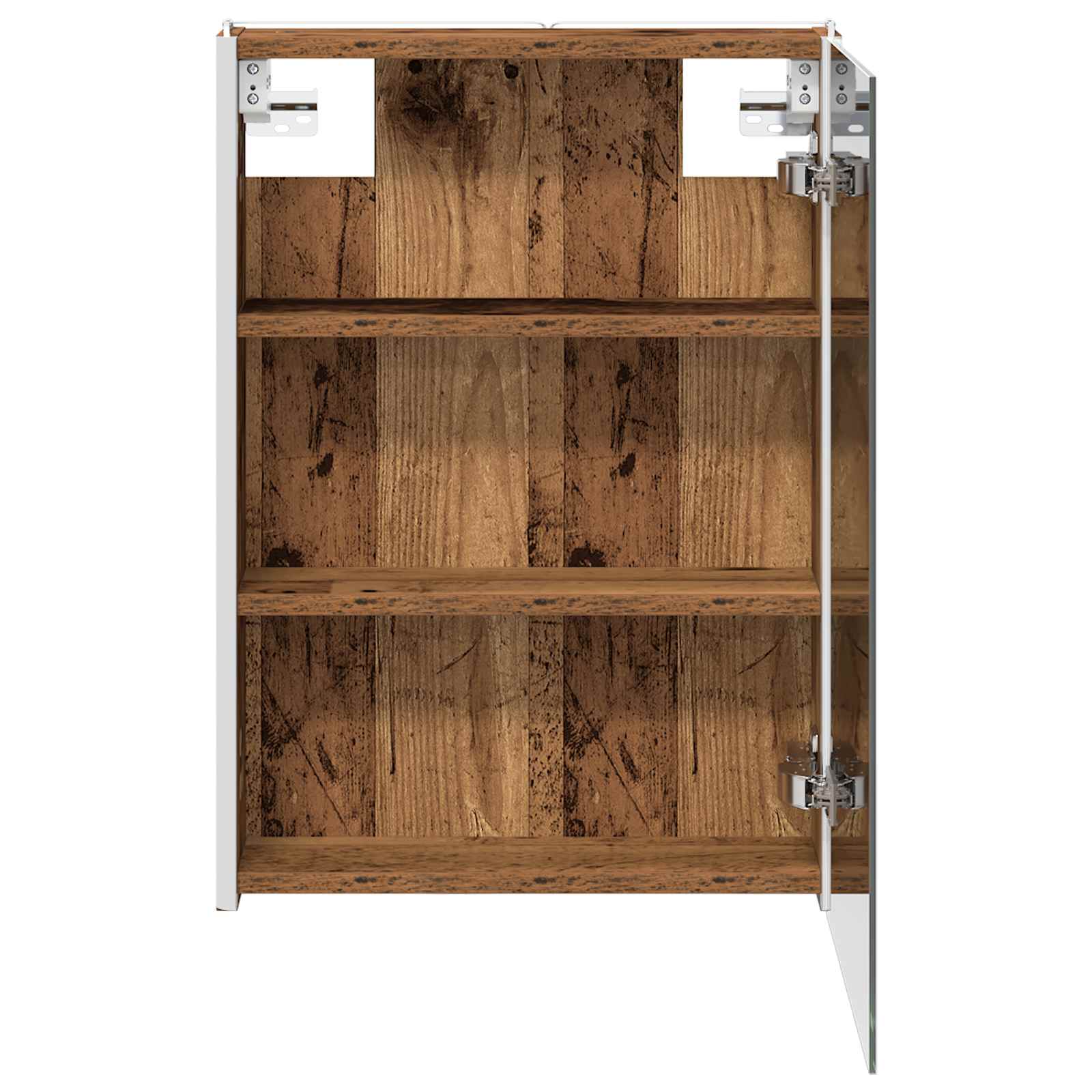 Kupaonski ormar s ogledalom Staro drvo 43 x 11,5 x 60,5 cm