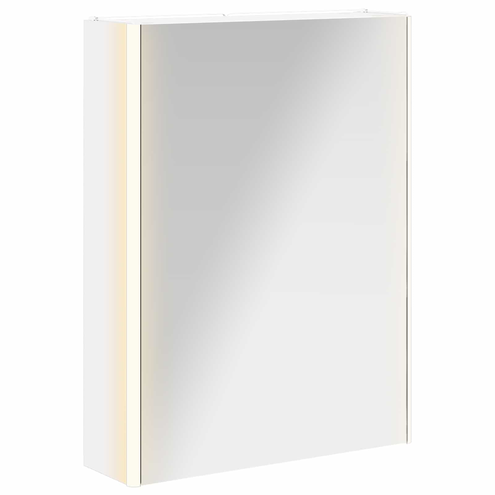 Kupaonski ormar s ogledalom Bijelo 53,5 x 15,5 x 70 cm