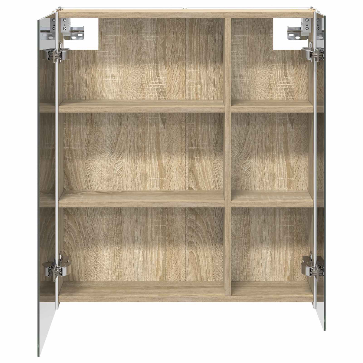 Kupaonski ormar s ogledalom Sonoma hrast 63,5 x 15,5 x 70 cm
