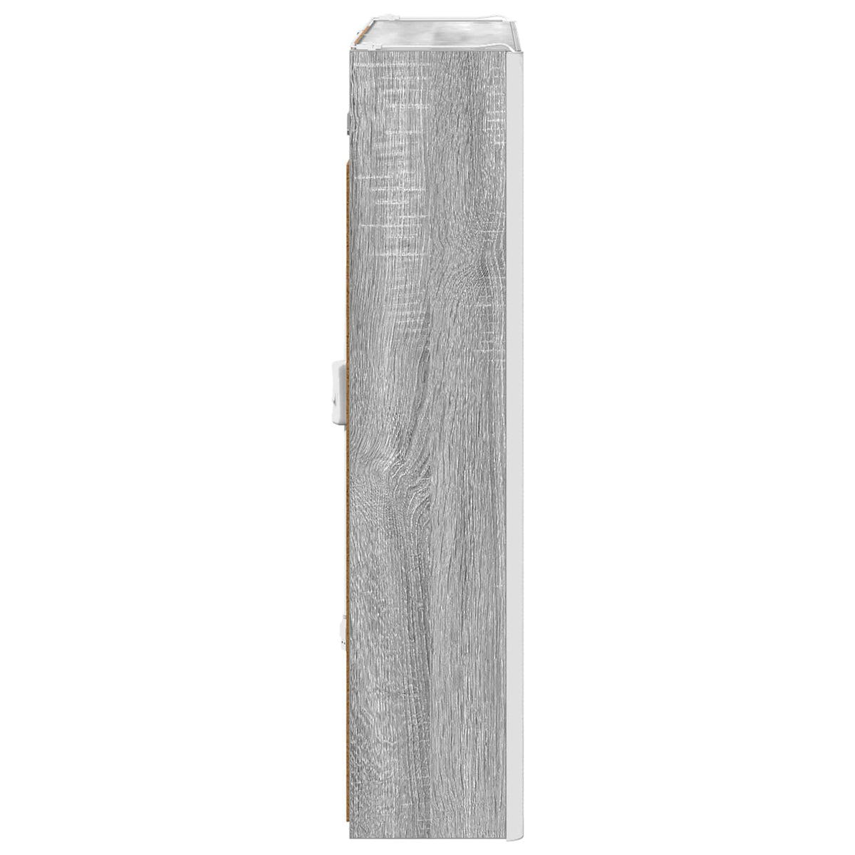 Kupaonski ormar s ogledalom Siva Sonoma 63,5 x 15,5 x 70 cm
