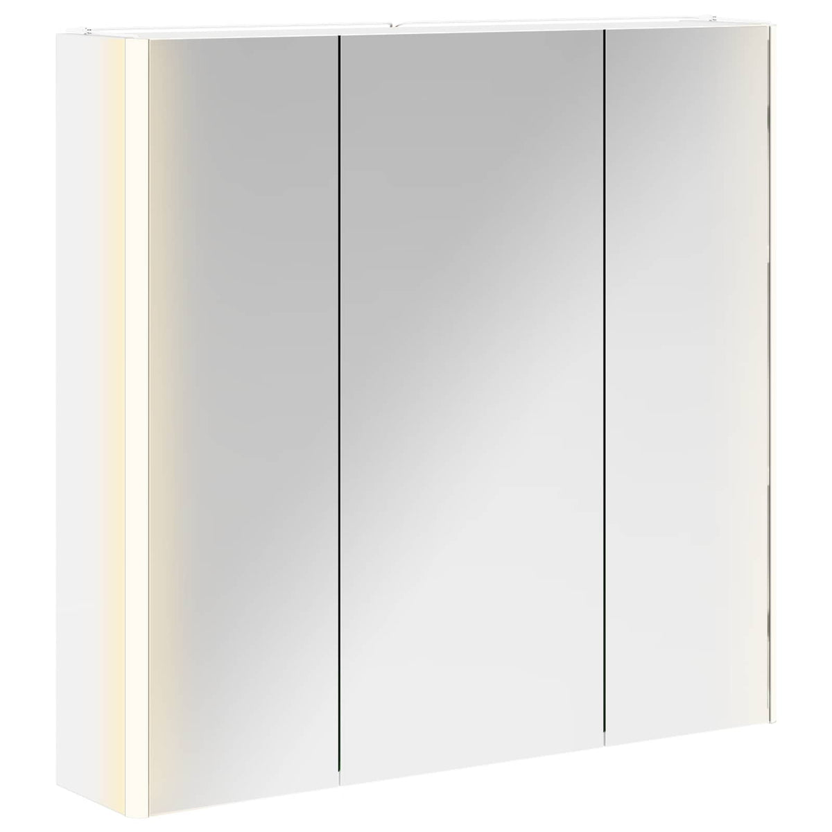 Kupaonski ormar s ogledalom Zidne Bijelo 73.5 x 15.5 x 70 cm