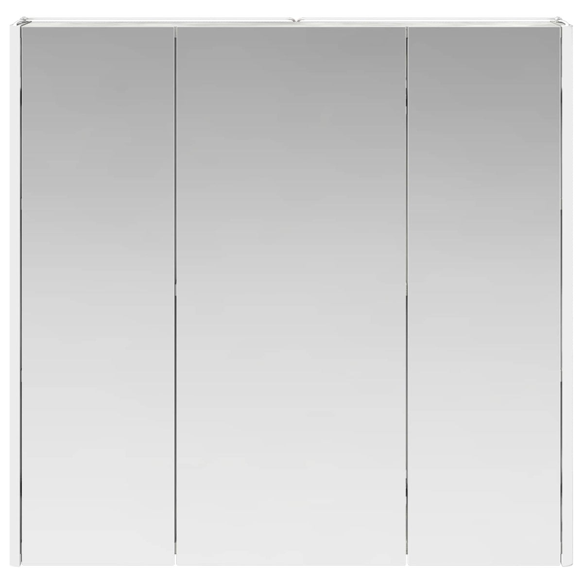 Kupaonski ormar s ogledalom Betonski sivi 73.5 x 15.5 x 70 cm