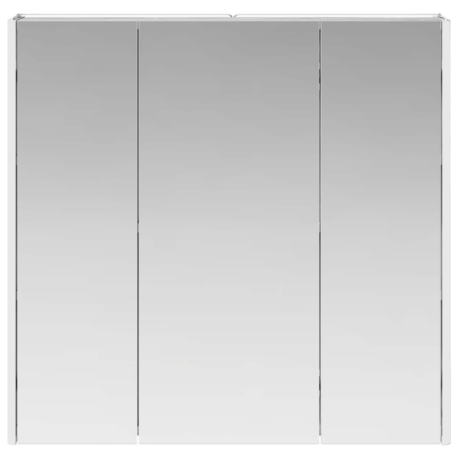 Kupaonski ormar s ogledalom Siva Sonoma 73.5 x 15.5 x 70 cm