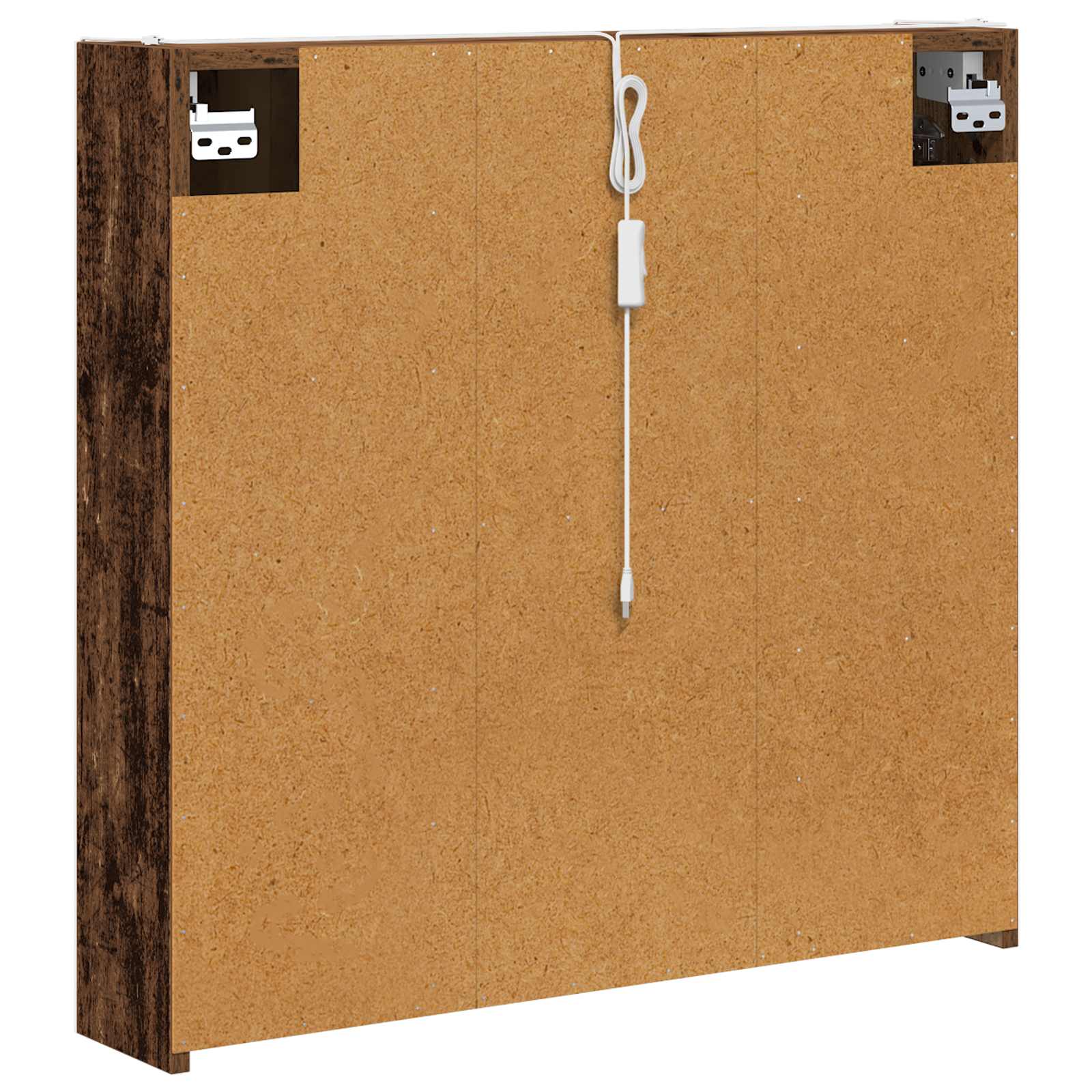 Kupaonski ormar s ogledalom Staro drvo 73.5 x 15.5 x 70 cm