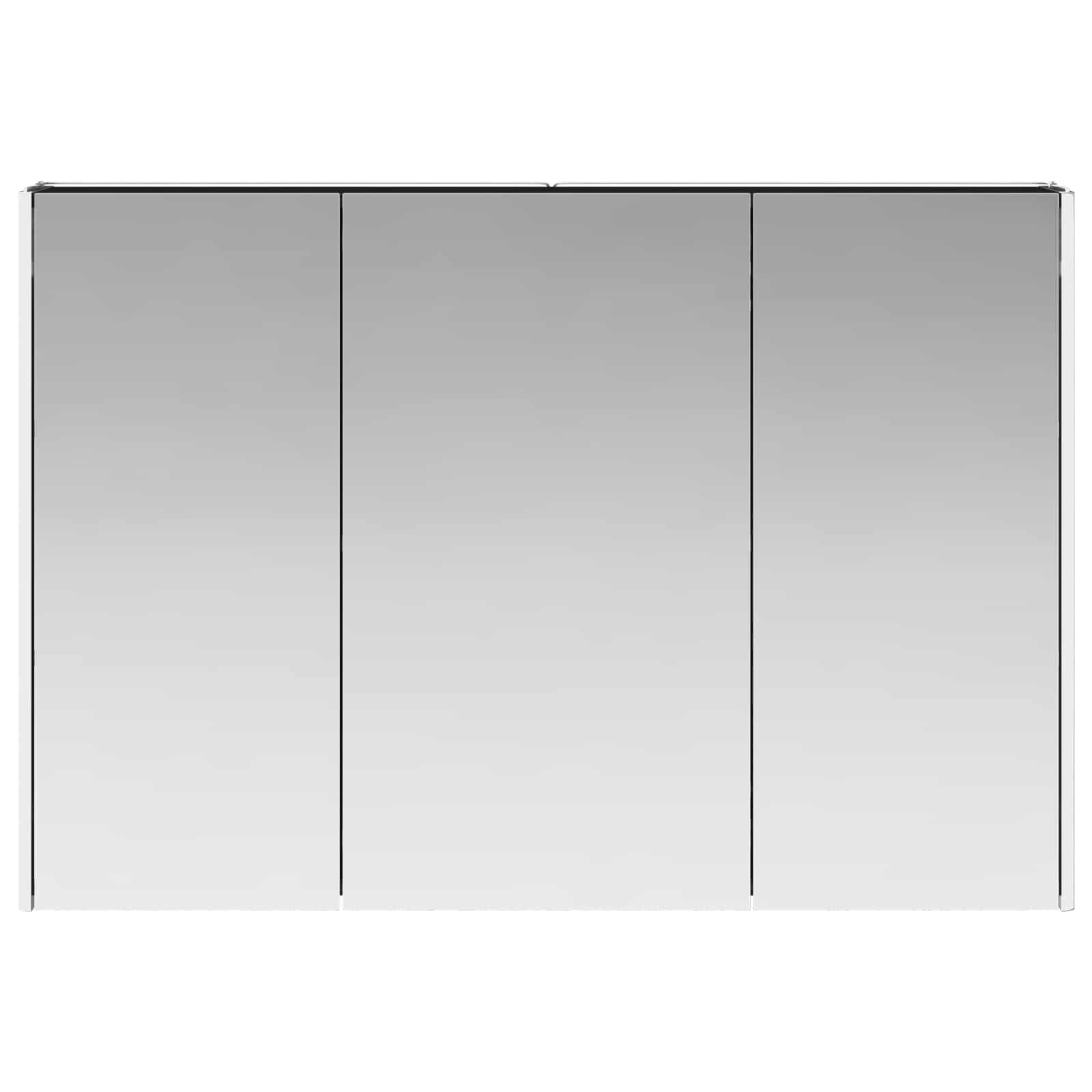 Kupaonski ormar s ogledalom Crni hrast 103,5 x 15,5 x 70 cm