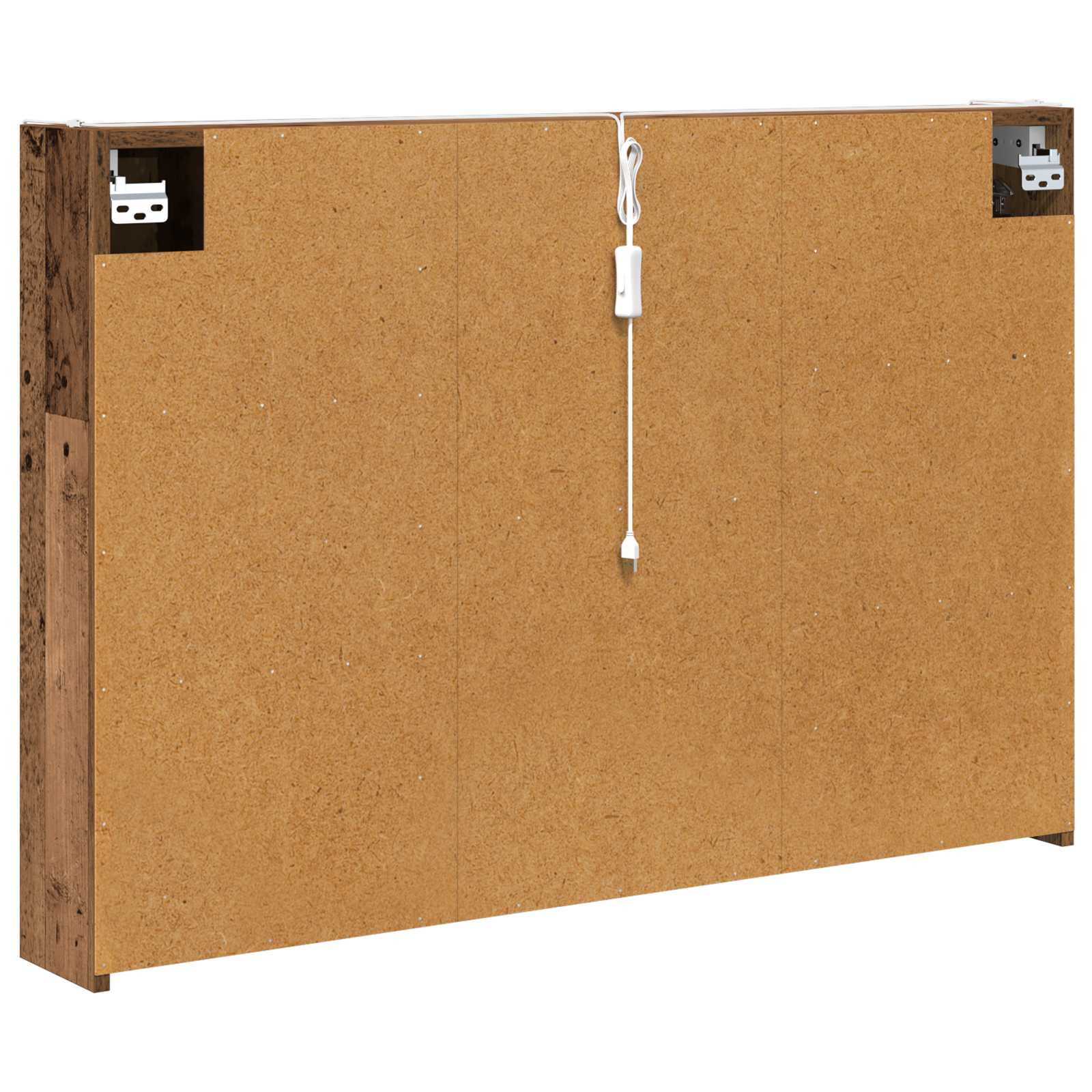 Kupaonski ormar s ogledalom Staro drvo 103,5 x 15,5 x 70 cm