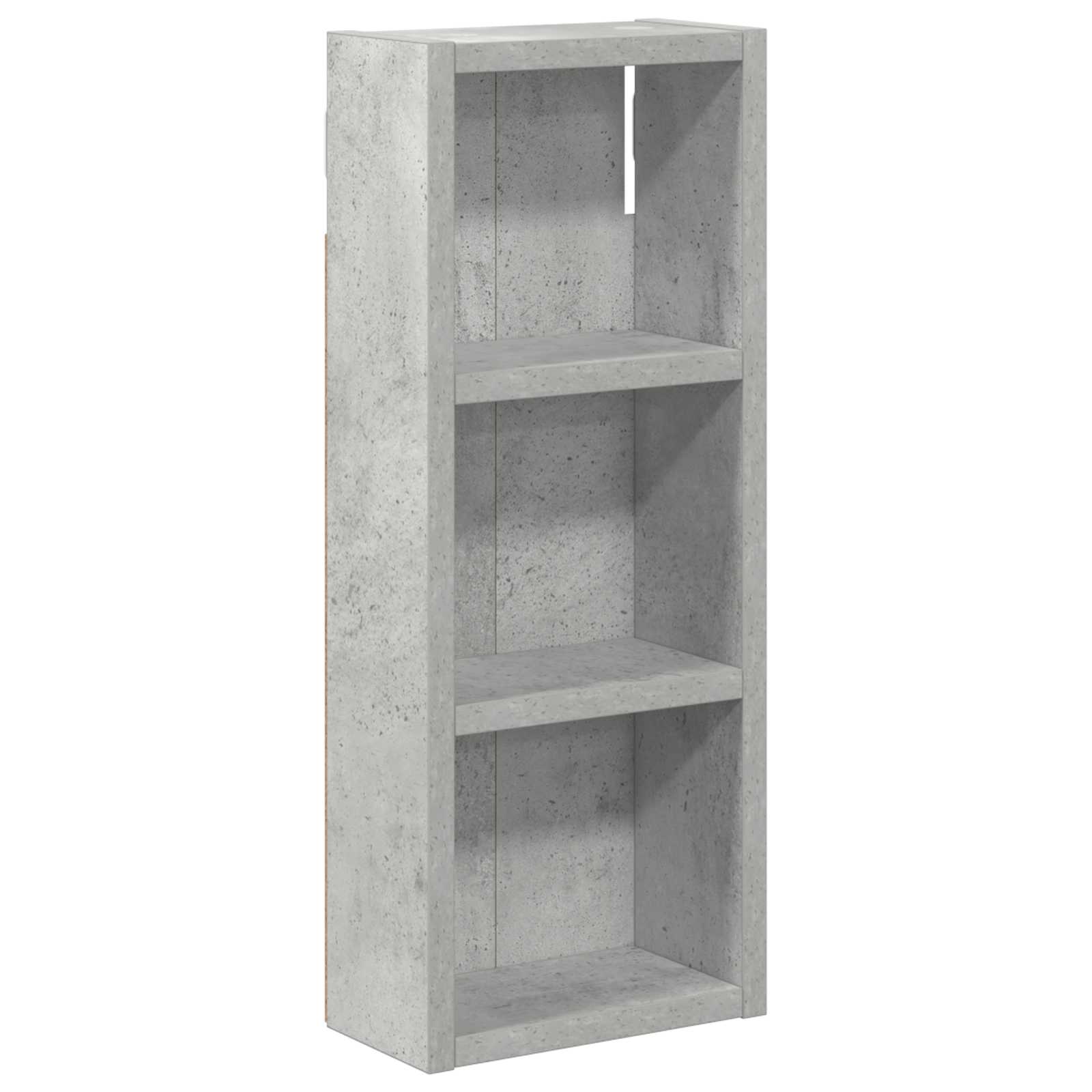 Kupaonski zidni ormarić s policom Betonsko Siva 20 x 10 x 50 cm