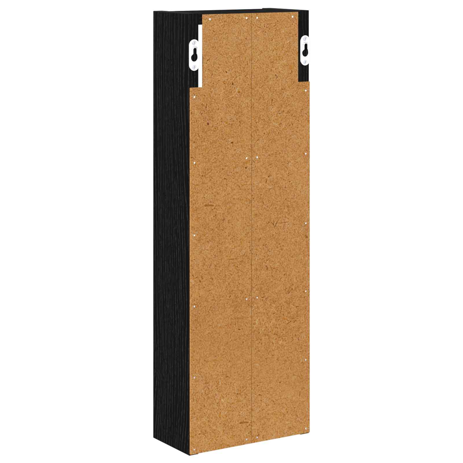 Kupaonski zidni ormarić s policom Crni Hrast 20 x 10 x 60,5 cm