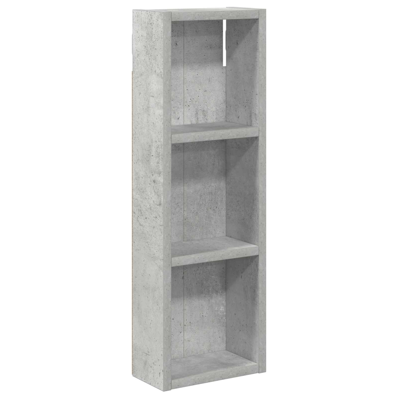 Kupaonski zidni ormarić Zidne Betonsko Siva 20 x 10 x 60,5 cm