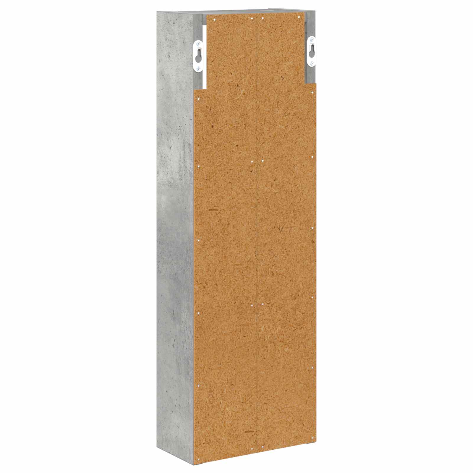 Kupaonski zidni ormarić Zidne Betonsko Siva 20 x 10 x 60,5 cm