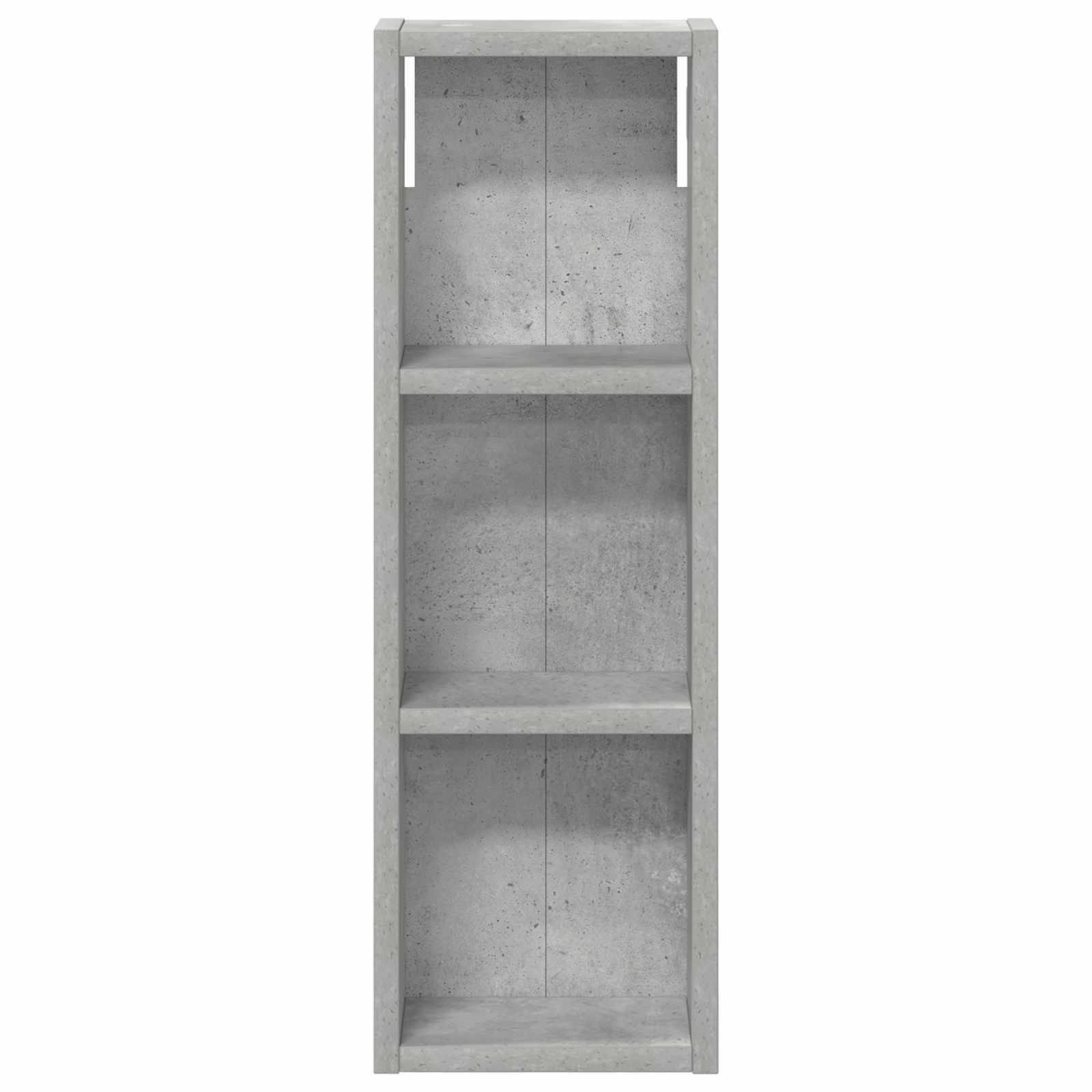 Kupaonski zidni ormarić Zidne Betonsko Siva 20 x 10 x 60,5 cm