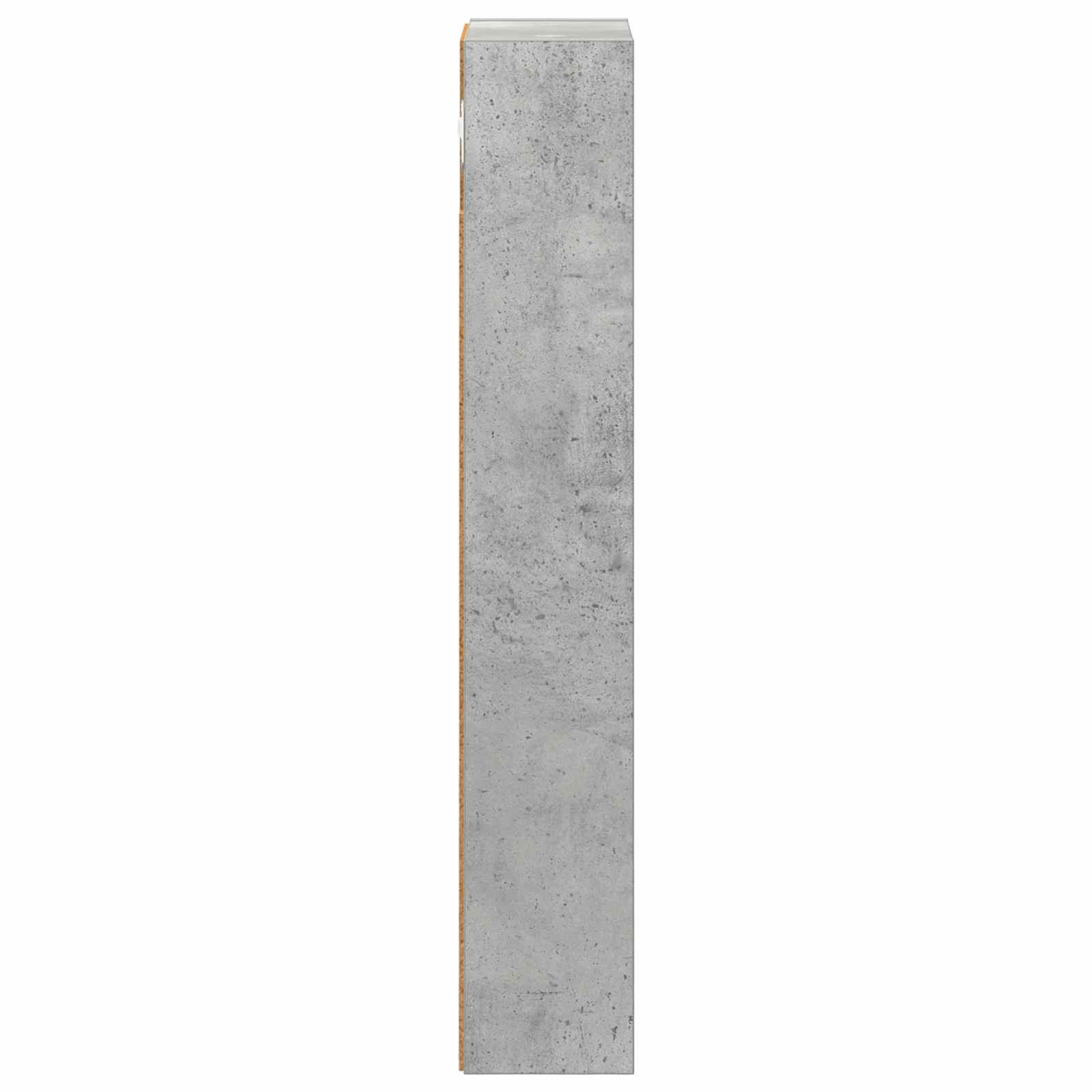 Kupaonski zidni ormarić Zidne Betonsko Siva 20 x 10 x 60,5 cm