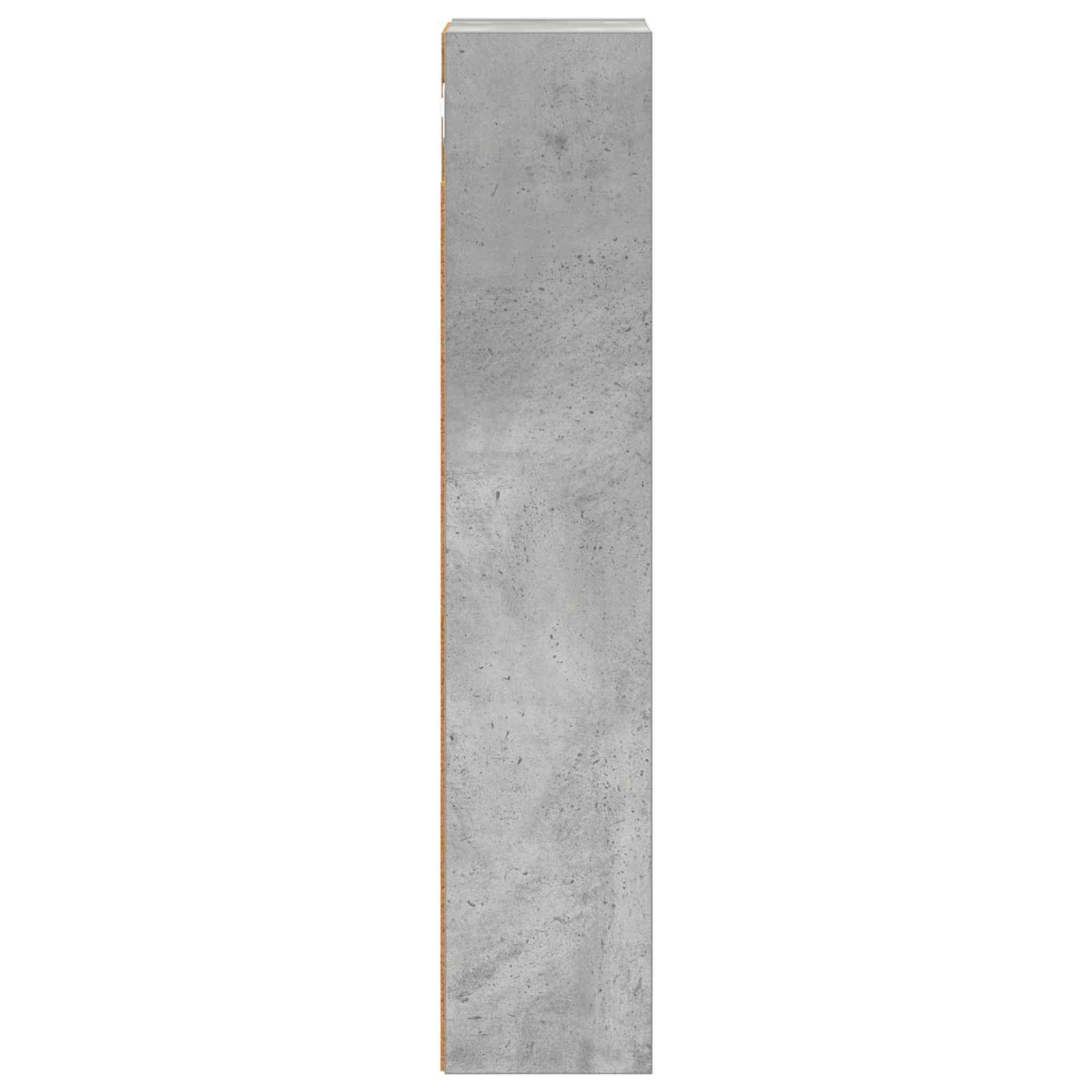 Kupaonski zidni ormarić s policom Betonsko Siva 20 x 14 x 70 cm