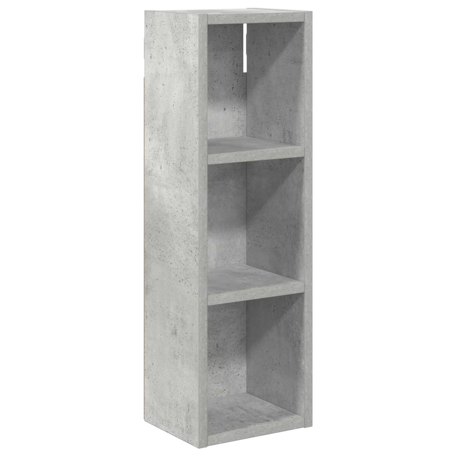 Kupaonski zidni ormarić Zidne Betonsko Siva 20 x 16 x 62,5 cm